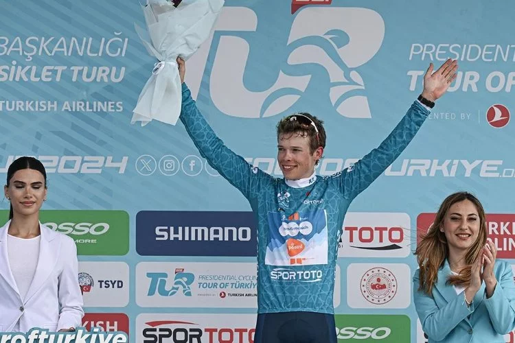 Cumhurbaşkanlığı Bisiklet Turu'nu Frank van den Broek kazandı!