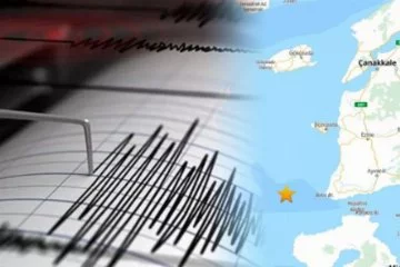 Art arda sallandı! Çanakkale açıklarında deprem