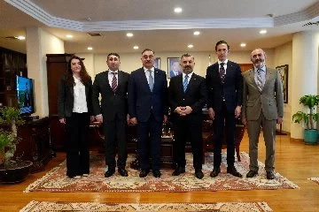 Azerbaycan Ankara Büyükelçisi Reşad Memmedov RTÜK'ü ziyaret etti