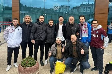 Bakasetas, Trabzon'dan ayrıldı