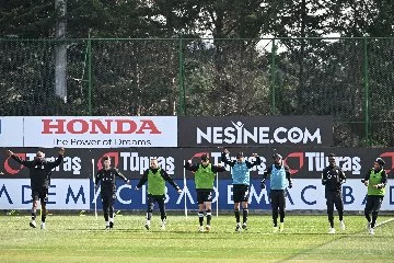 Beşiktaş, İstanbulspor maçı antrenmanlarına başladı