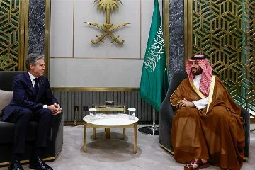 Blinken, Suudi Arabistan Veliaht Prensi Salman ile görüştü