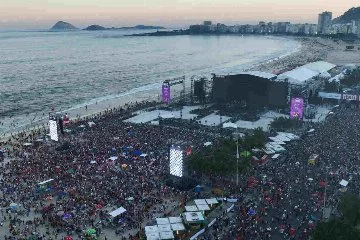 Brezilya’da Madonna rüzgarı! Konseri 1,6 milyon kişi izledi