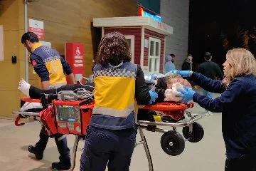 Bursa'da kontrolden çıkan motosiklet 50 metre sürüklendi: Sürücü ağır yaralı