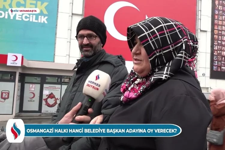 Bursa Osmangazi halkı yerel seçimlerde kime oy verecek? (Özel Haber)