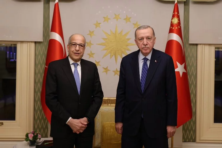 Cumhurbaşkanı Erdoğan, Libya Merkez Bankası Başkanını kabul etti