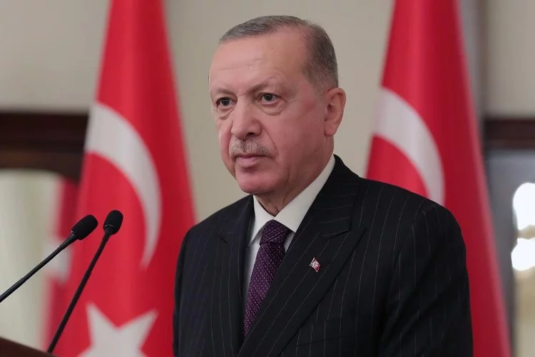Cumhurbaşkanı Erdoğan, şehit ailesine başsağlığı diledi