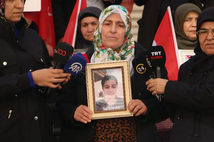 Diyarbakır'da, evlatlarını  HDP ve PKK’dan isteyen aile sayısı 375 oldu