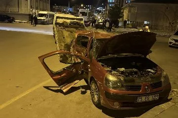 Erzurum'da kaza: 1'i ağır 3 yaralı