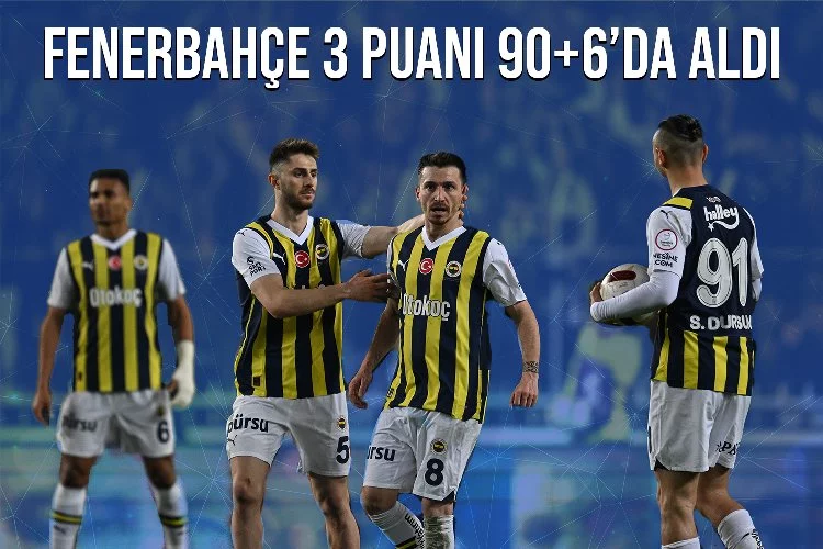 Fenerbahçe, Kasımpaşa'yı 2-1 mağlup etti