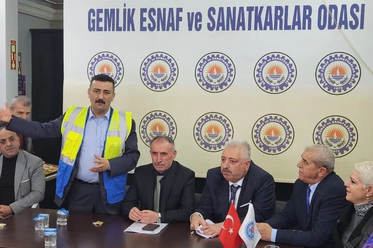 İYİ Parti Bursa adayı Selçuk Türkoğlu, körfezin incisi Gemlik'te