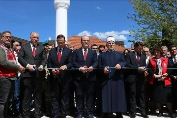 Kosova’daki Emir Alaaddin Camisi ibadete açıldı