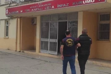 Manisa'da 15 yıl hapis cezası bulunan FETÖ üyesi yakalandı