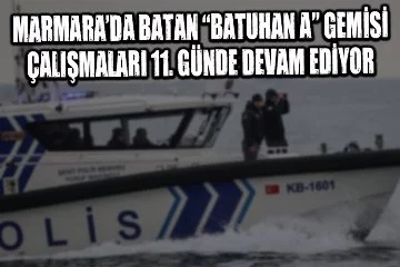 Bursa'daki gemi kazasında umutlar sönmedi: 11. gününde devam ediyor