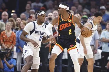 NBA'de Batı Konferansı yarı final ilk maçında Oklahoma, rakibi Dallas'ı farklı geçti!