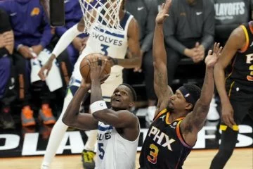 NBA’de Timberwolves, Suns’u yenerek turnuvanın dışına itti