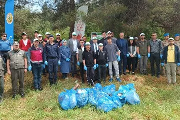 ‘Orman Benim' kampanyası ile atık toplama etkinliği düzenlendi