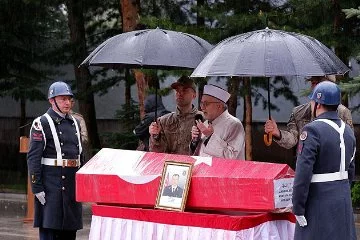 Şehit karakol komutanı törenle memleketine uğurlandı