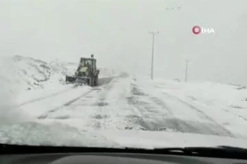 Şili'de kar yağışı sonrası sokaklar beyaz örtüyle kaplandı