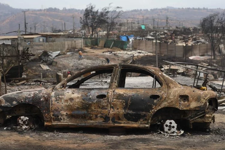 Şili'de orman yangını: 122 kişi öldü