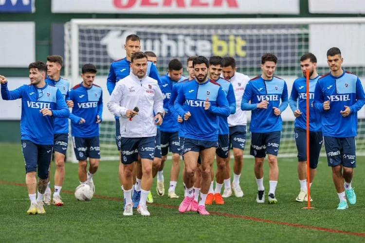 Trabzonspor, Pendikspor maçı antrenmanlarına başladı
