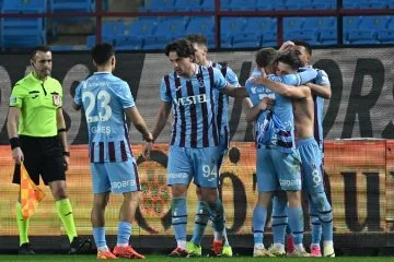 Trabzonspor'un galibiyet hasreti sona erdi